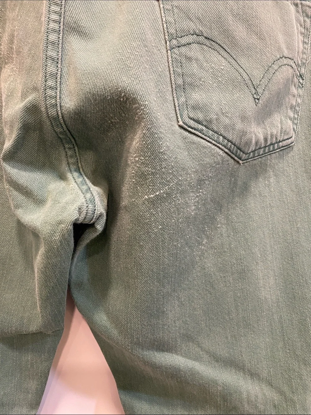 Vintage Levi 511x in teal. 34/30